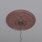 Ekena Millwork Baltimore PVC Medallion (Canopies up to 7 3/4"), 19"OD x 3 1/2"ID x 1"P, Metallic Champagne Pink CMP19BAFCP - alternate 9